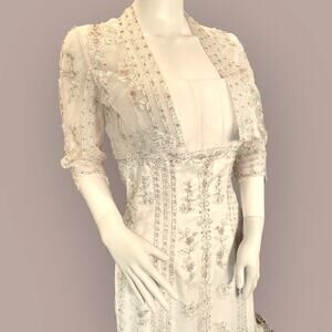 Morilee by Madeline Gardner Display NWT Wedding Gown, Bolero Jacket, Size 7/8